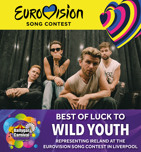 Best of Luck to Wild Youth at the Eurovision Song Contest!